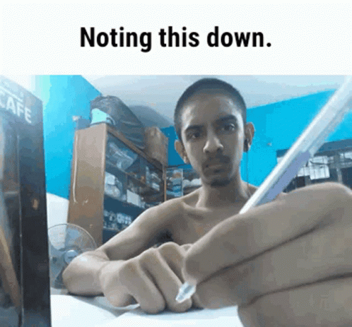 Noting This Down Noting GIF - Noting This Down Noting GIFs